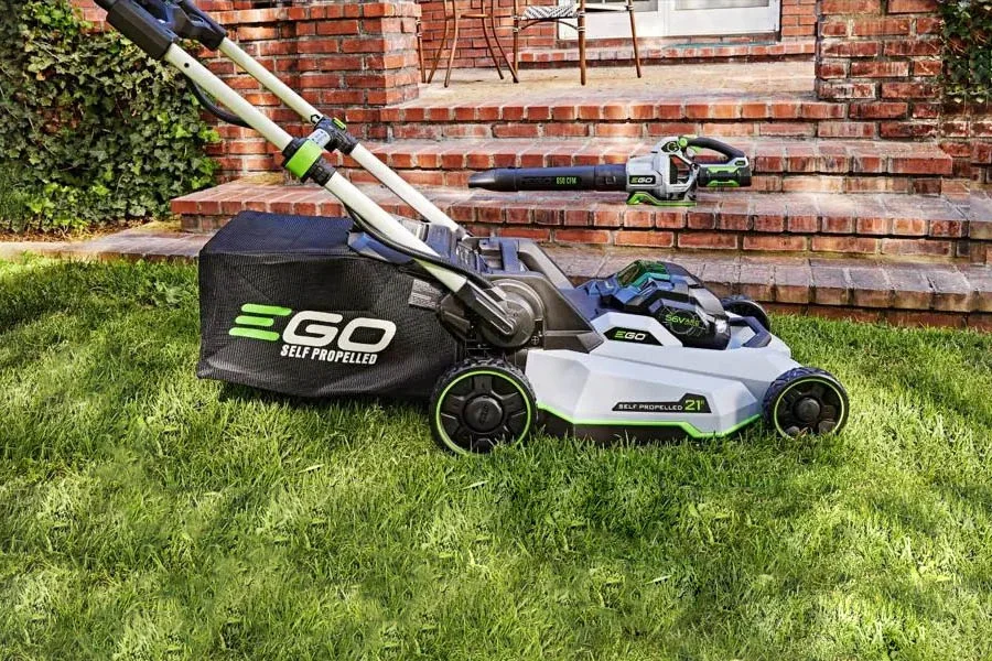 lithium battery powered lawn mowers